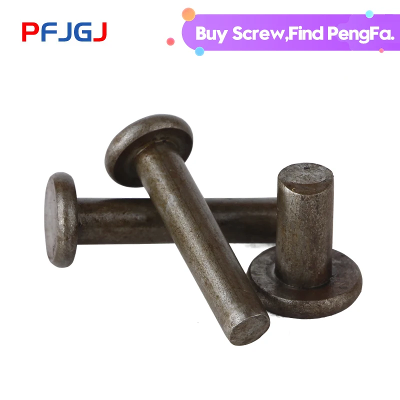 Peng Fa M2 M2.5 M3 M4 M5 M6 M8 Железный GB109 с плоской головкой железные гвозди заклепками