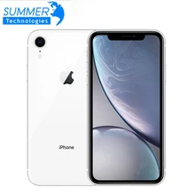 Apple iPhone XR разблокированный шестиядерный мобильный телефон камера 64G/128G/256G Rom IOS лицевой телефон