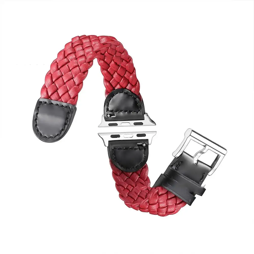 

TurnFinger High-end Quality Very Novel Woven Cracked Fashion New Hot Sale Men And Women Replacement Strap 38mm / 42mm