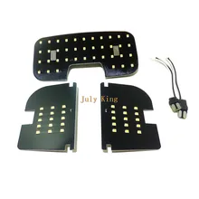 July King Автомобильный светодиодный чехол для чтения для hyundai IX35 2010+, 2835SMD 6000K белый светодиодный декоративный фонарь, 3 шт./набор