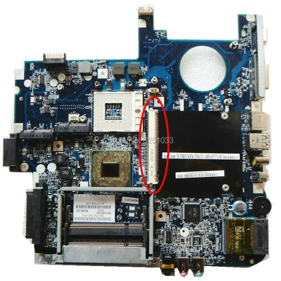 Материнская плата для ноутбука ACER Aspire 5720 5720G оригинальная материнская с чипом