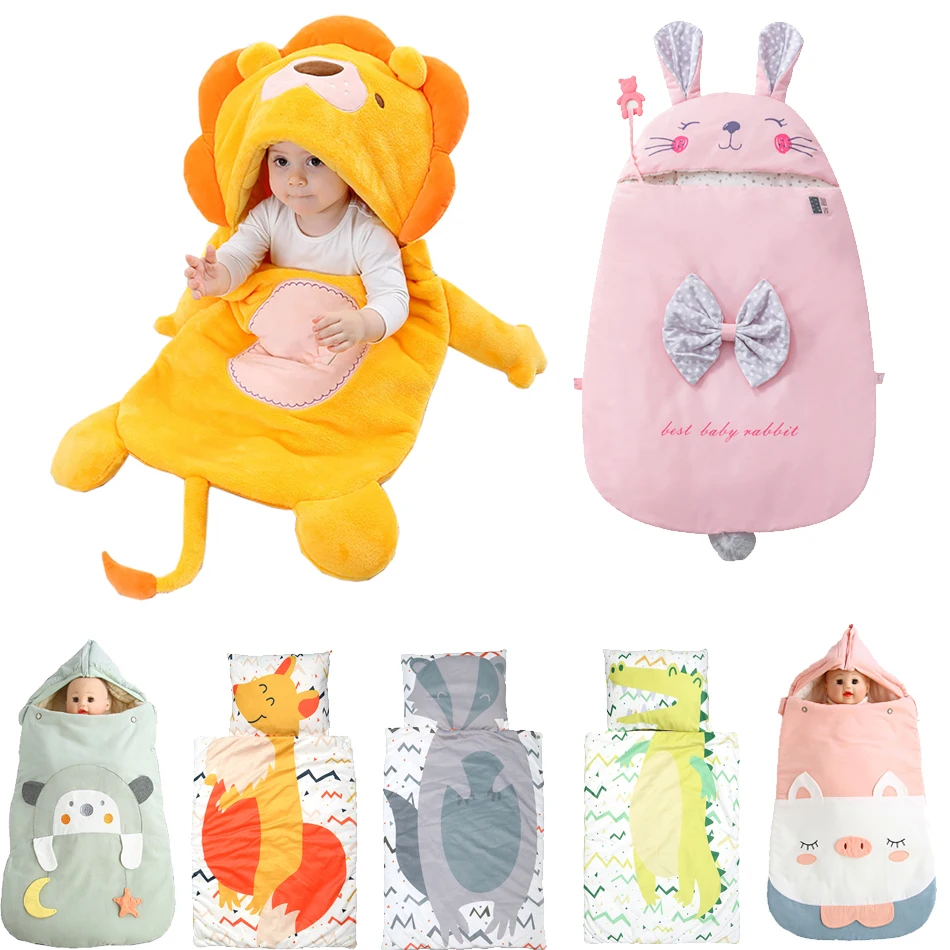 Blanket Infant-Bedding-Bag Kids Quilt Sleepsack-Machine Baby Pillow Throw Nap Washable