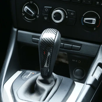 

Car Steering Wheel Decor Trim + Shift Knob Cover Carbon Fiber High Quality