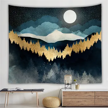 

Mandala Tapestry Wall Hanging Psychedlic Scenery Tapestry Gothic Home Wall Decoration Christmas Tapestry