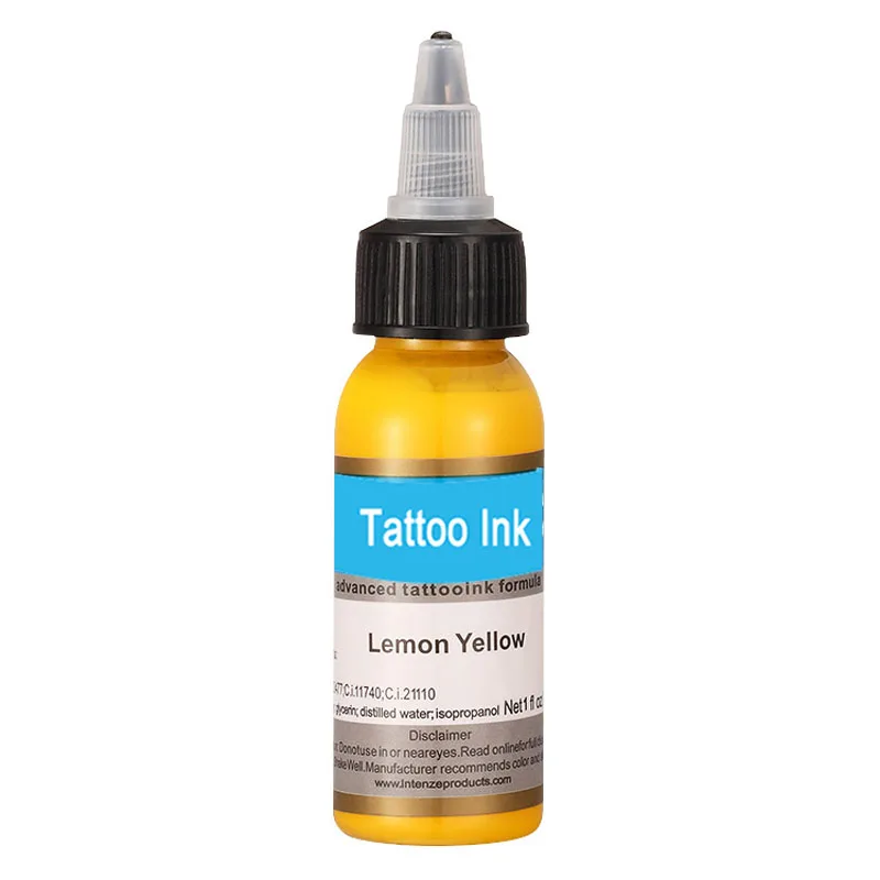 Tattoo-Inks-lemon-yellow