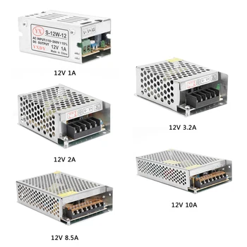 

Switches Power Supply Strong AC 110V-220V to DC 12V Toughness Electric Portable Power Source Adapter for LED Strip