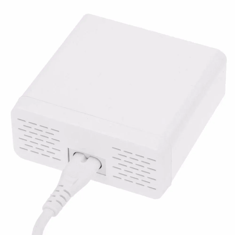 30 Вт 6A шесть портов USB быстрая зарядная станция настенный домашний адаптер автоматическое обнаружение с ЖК-экраном дисплей настольное умное зарядное устройство