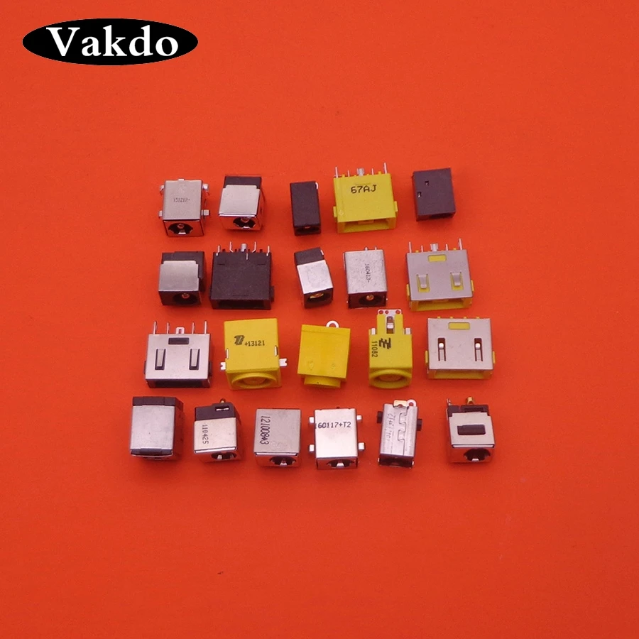 21 Modelli Laptop Ac Dc Power Jack Netbook Presa Per Porta Di Ricarica Per Acer Asus Hp Dell Toshiba Ibm Lenovo Hasee Connector