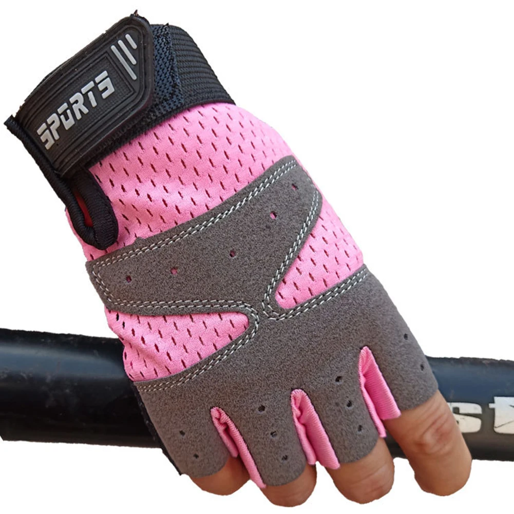 Children Riding Half Finger Gloves Bicycle Protection