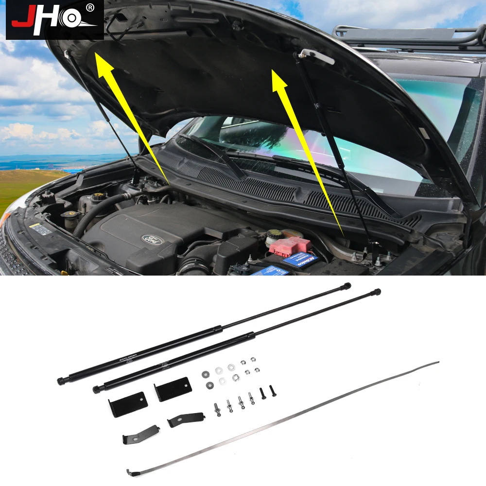 Jho Front Hood Lift Assist System Supports Gas Shock Absorber Struts