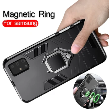 

a51 case Magnetic Ring Cover For samsung Galaxy a10 a20 a30 a40 a50 a70 a80 a90 a10s a20s a30s a50s a70s a81 a71 a91 m30s coque