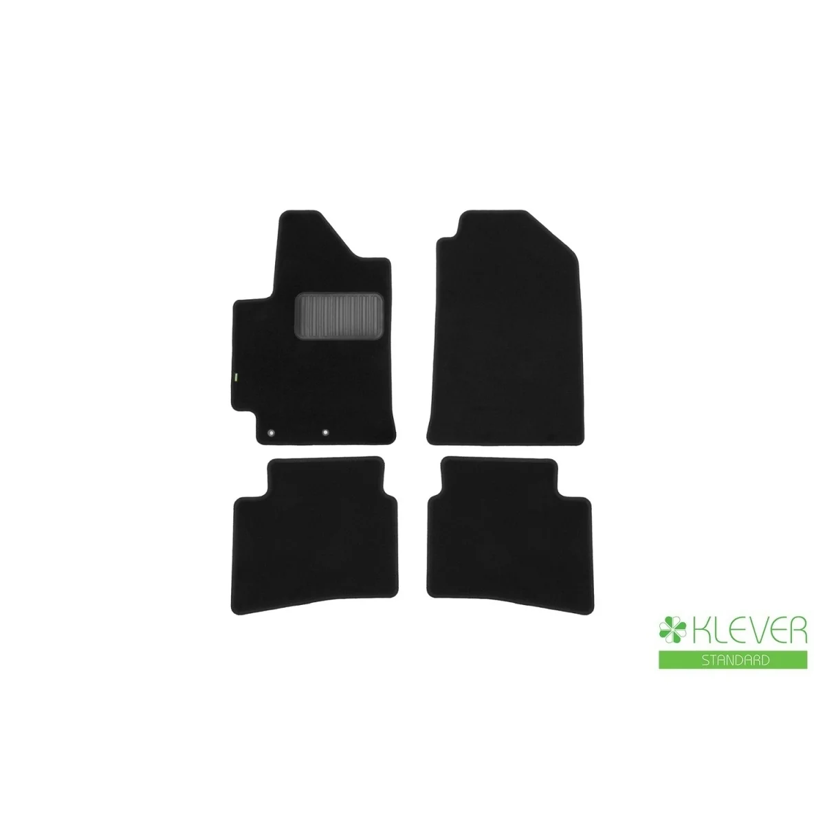 Коврики в салон klever standard kia rio,->, сед., 4 шт.(текстиль)(киа рио