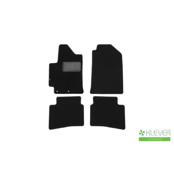 

Floor mats Klever standard Kia Rio 2017, ETs., 4 PCs (textiles) (Kia Rio)