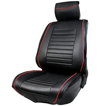 

Auto Car Cushion PU Seat Cover Four Seasons Front Seat Protector Comfortable Dirty-Resistant and Easy Clean Senior