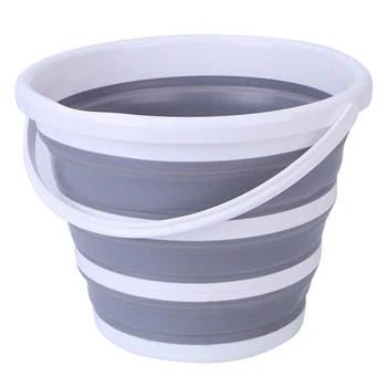 

Foldable Bucket Car Wash Outdoor Fishing Round Bathroom Kitchen Bucket