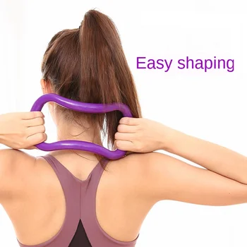 

Yoga Ring Shoulder and Neck Exerciser Multifunctional Beauty Back Device, Home Fitness Exercise Neck and Shoulder Back