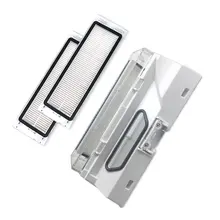 Dust Box For Xiaomi Roborock S50 S51 Dustbin Box With Hepa Filters Sweeping Machine Accessories Replenishment Tools