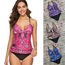 Танкини, купальник, купальный костюм для женщин, купальник для женщин, большой размер, купальный костюм, может купаться, пляжная одежда, спортивный, 4XL 5XL