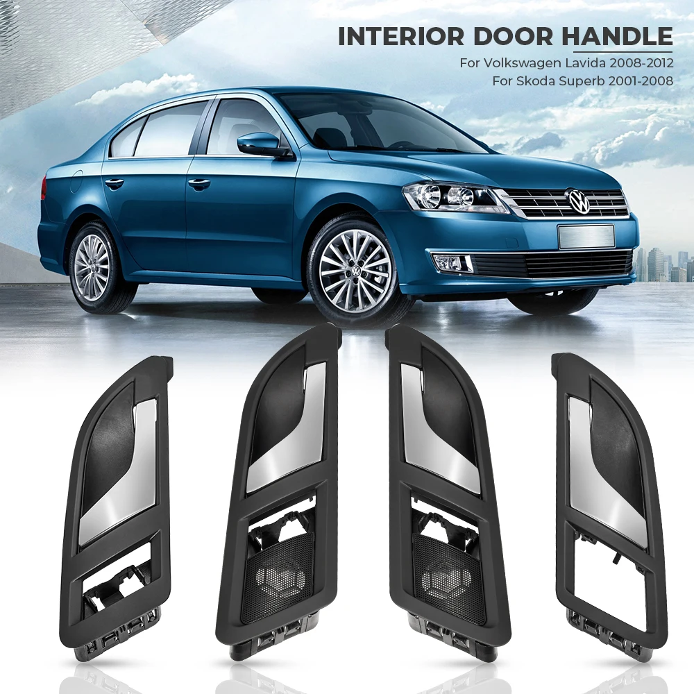

Inner Door Handle For Volkswagen Lavida 2008 -2012 For Skoda Superb 2001-2008 Car Interior Handle Replacement Door Handle Cover
