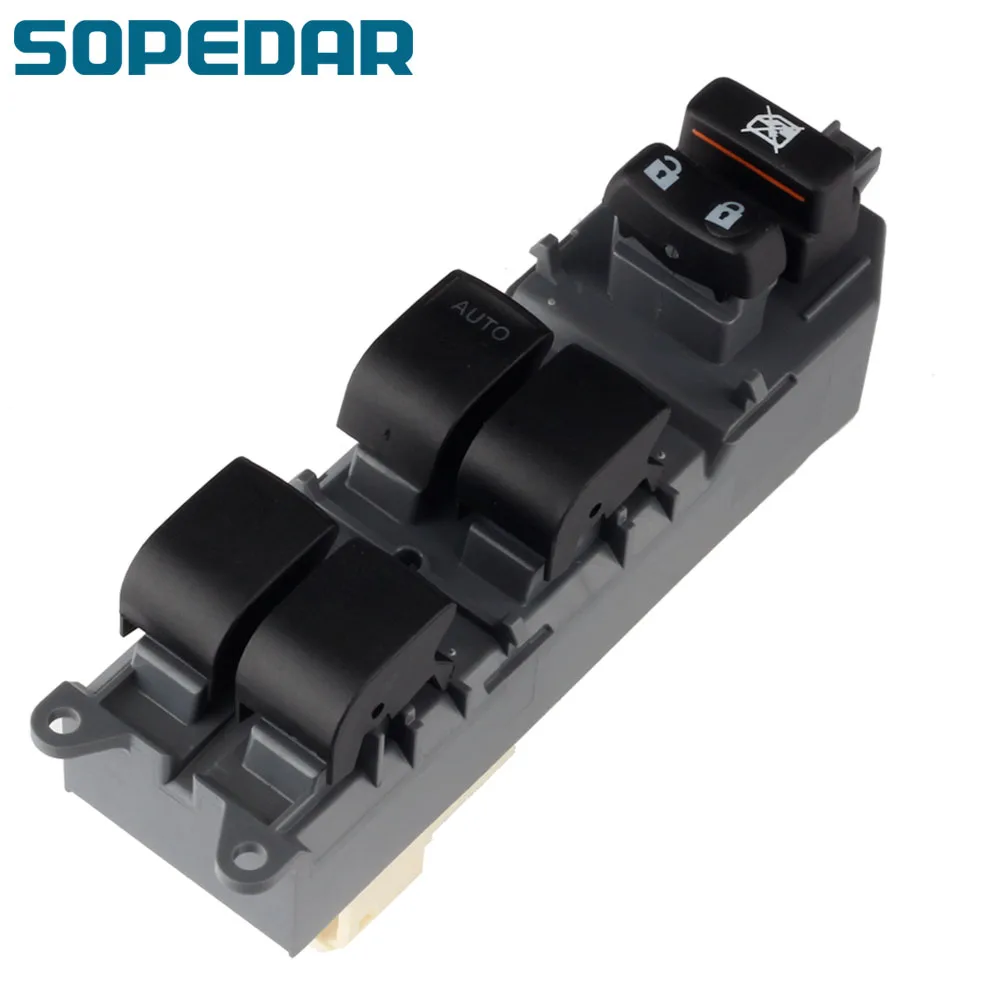 

SOPEDAR Electric Master Power Window Switch For Toyota Yaris 2007 2008 2009 2010 2012 2014 84820-06070 84820-52250 84820-02190