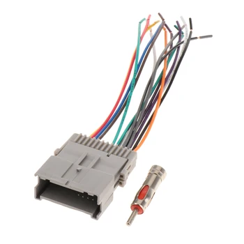 

2 Pcs Car Radio Stereo Wiring Harness Antenna For Buick LaCrosse/Ranier Chevy GMC Pontiac Chevrolet Cadillac Etc