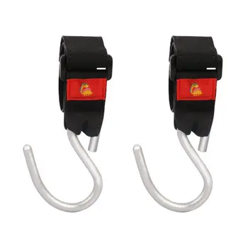 

2 Pcs Universal Baby Buggy Stroller Hooks Pushchair Shopping Bag Hanger Clips A2UB