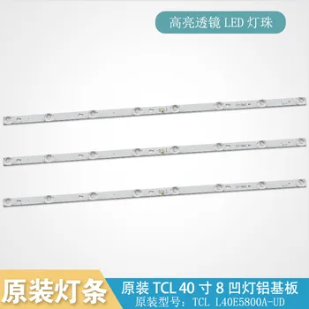 

1set=3pcs 69cm for TCL L40F1B Led backlight strip T0T-40D2900-3X8-3030C YHB-4C-LB4008-YH02J/06J