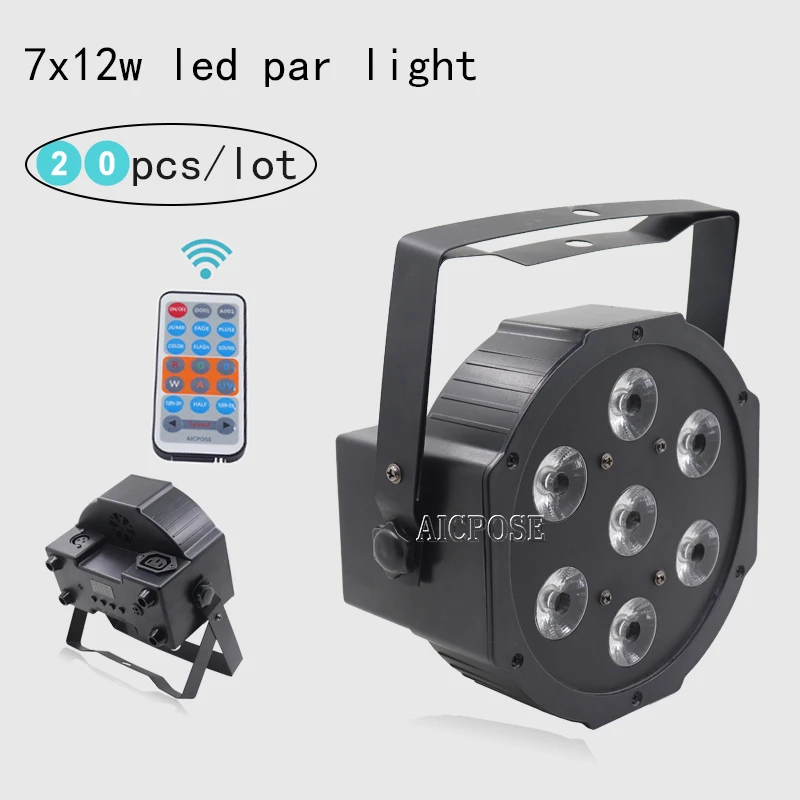 Прожектор Par dmx512 светодиодный 20 шт. 25 углов 7x12 Вт |