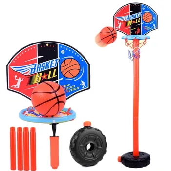 

Children Basketball Playing Set Outdoor Sport Adjustable Stand Basket Holder Hoop Goal Game Mini Indoor Kids Yard Game Boy Toys