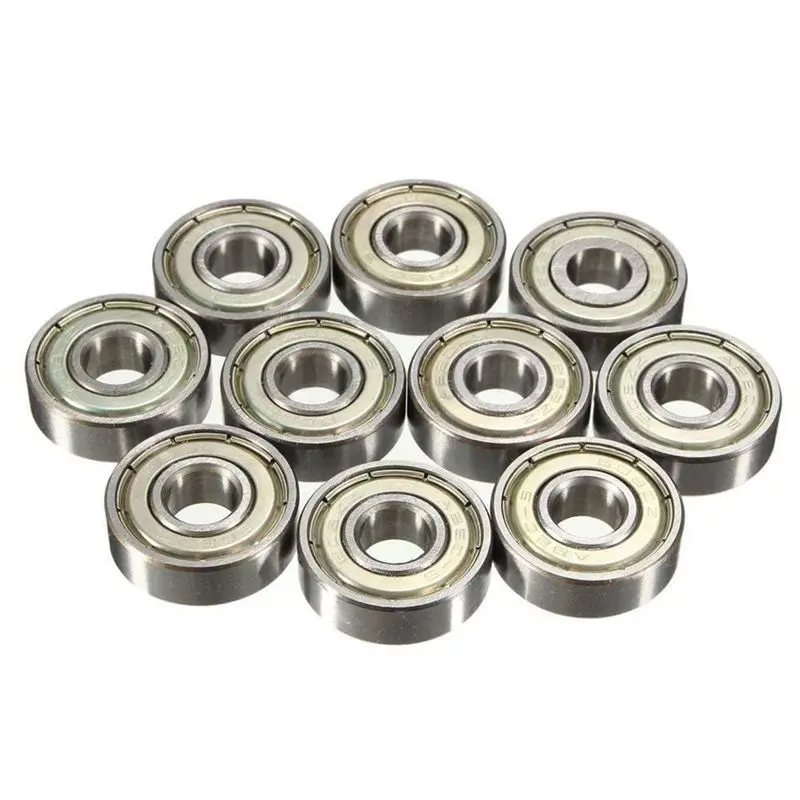 

HTHL-20pcs Skateboard Scooter Ball Roller Ball Bearings Skate Wheels (Silver)