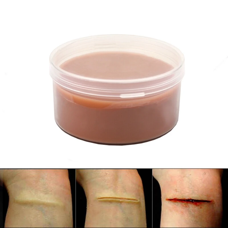 

50g Makeup Wax For Special Effects Theatrical Makeup And Halloween Fun Themed Party Fake Scar Wound Skin Wax