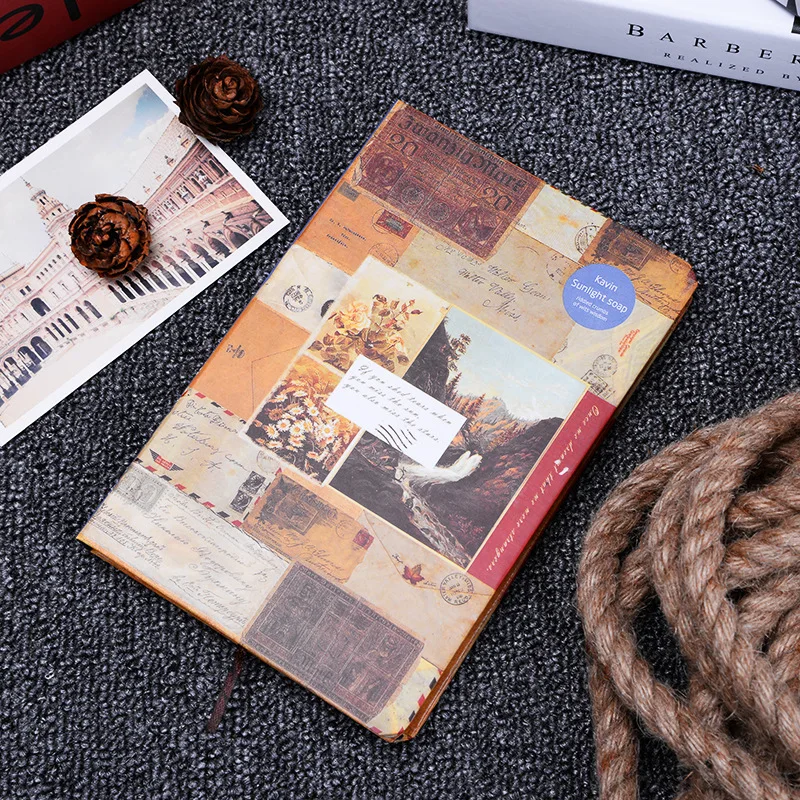 Дневник Книга в твердой обложке журнал записная книжка записка книга школьные канцелярские принадлежности питания для студентов Бизнес Ретро Тетрадь делает заметки