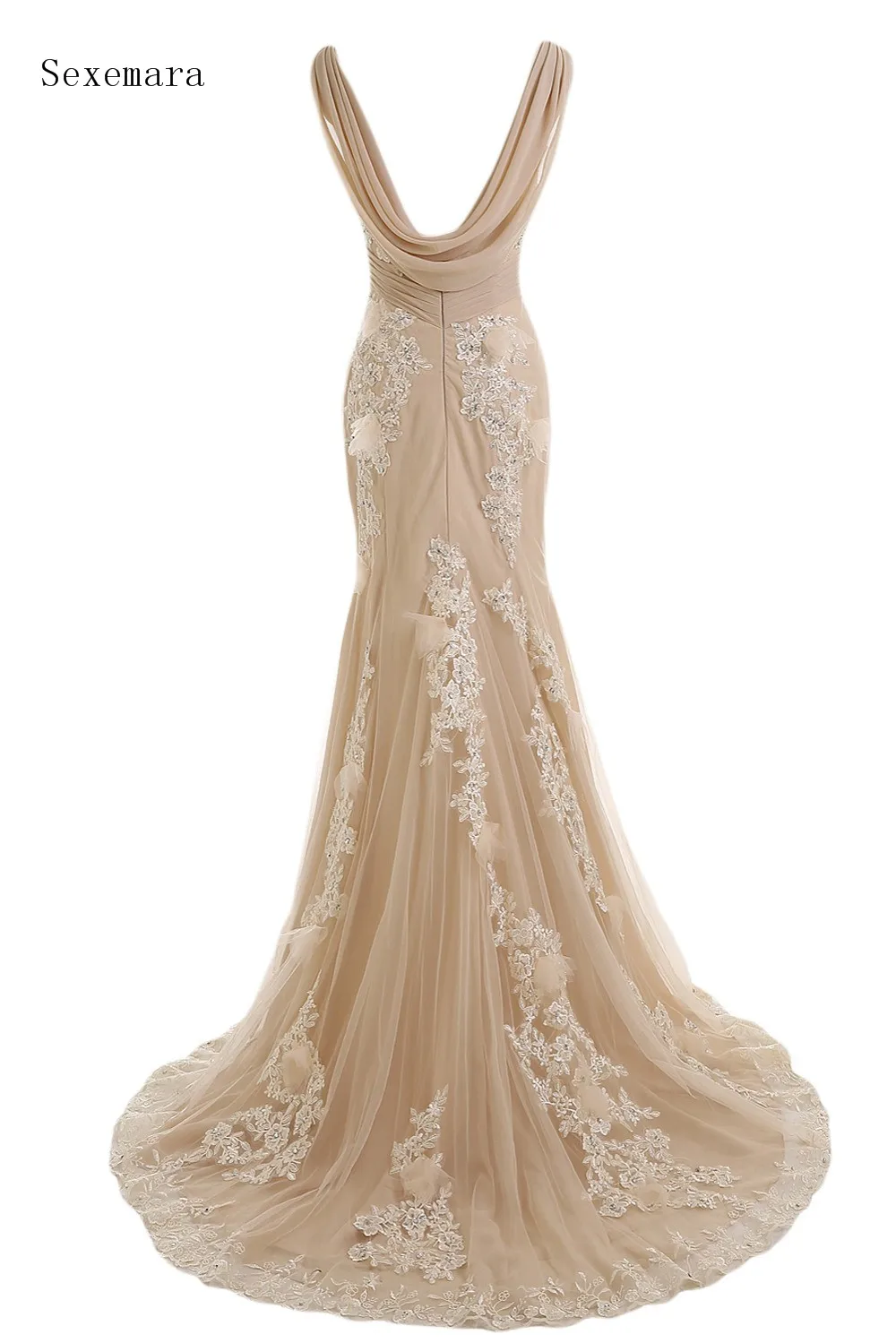 Vestido de festa длинное вечернее платье с v-образным вырезом на выпускной vestido de formatura длинное платье русалки с открытой спиной платья для матери невесты