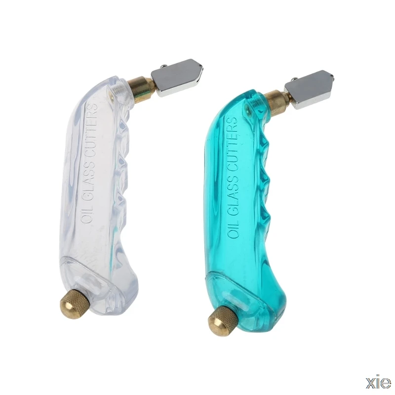 

1PC Pistol Grip 0iled Glass Cutter Tungsten Carbide Stained Glass Cutting tool