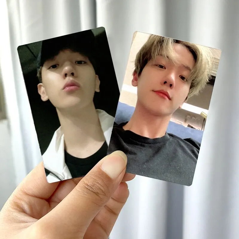 

Cards New Fashion Self Made Autograph Photo Card Photocards KPOP BAEKHYUN SOLO 2nd Album DELIGHT LOMO