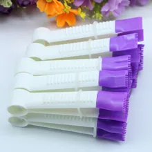 Пластиковые цветы боковой зажим помадка торт Моделирование инструмент костюм 10 шт. цветок боковой зажим Пинцет форма для выпечки торта