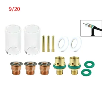 

Argon Saving Conversion Welding Kit For TIG Torches Fused Quartz Heat Cups Welders, Cutters & Torches