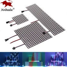 Panneau lumineux numérique Flexible, adressable individuellement, DC5V WS2812B LED WS2812, 8x8, 16x16, 8x32, écran matriciel