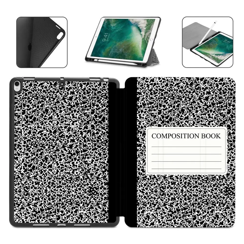 

Batianda Case Cover for iPad Mini 4 5 with Pencil Holder Function + Auto Sleep/Wake for iPad Mini 5 2019 with Soft Back Cover