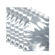 20 шт антистатическая защитная сумка, плоский открытый верх, 1" x 17,7"