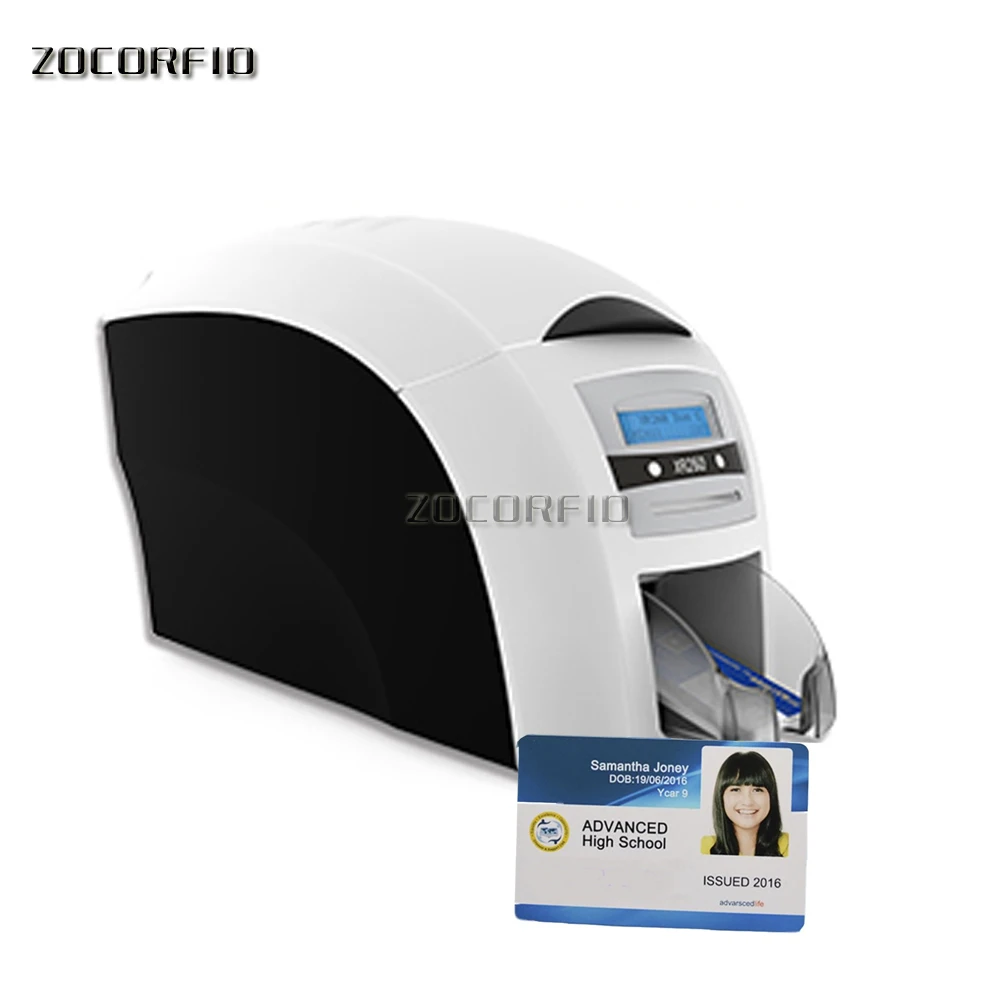 10pcs/lot Blank PVC Card for ID Badge Printers Graphic Quality White Plastic CR80 30 Mil for Zebra/Fargo/Magicard Printers