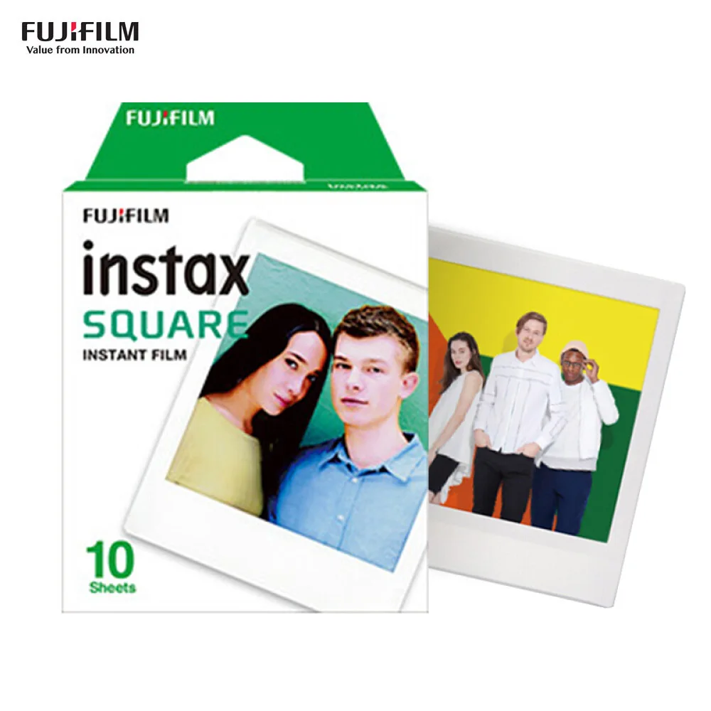Fujifilm Instax 10/20 листов квадратная мгновенная пленка фотобумага для Square SQ6 SQ10 SP-3