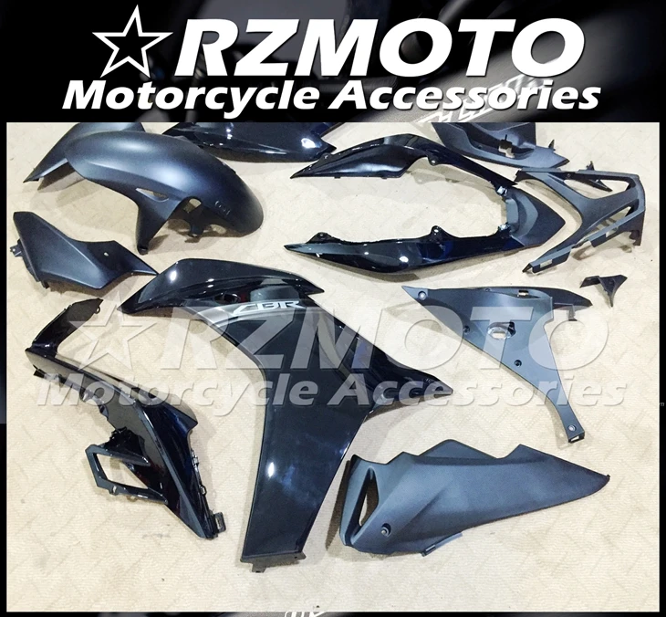 ABS мотоцикл обтекатель комплект для HONDA CBR600F 2011-2013 год кузов литья под давлением Магазин № 1276