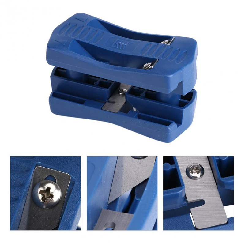 LAMEZIA Edgebanding Machine Double Edge Trimmer Wood Banding Guide Finishing Tool Carpenter Hardware For Woodworking