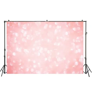

HuaYi white beautiful petal decoration pink background backdrops for princess birthday photoshoot photography D-8842