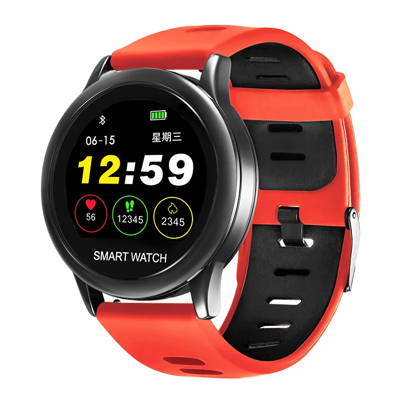 Smart watch manufacturers selling smart heart rate watches touch screen