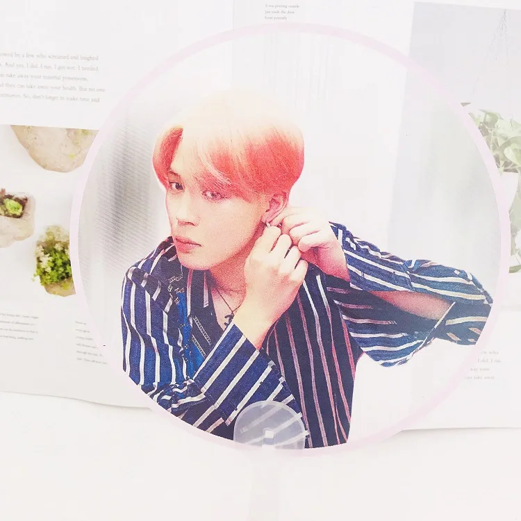 X1 прозрачные карты Подвески kpop аксессуары подарок - Цвет: jimin