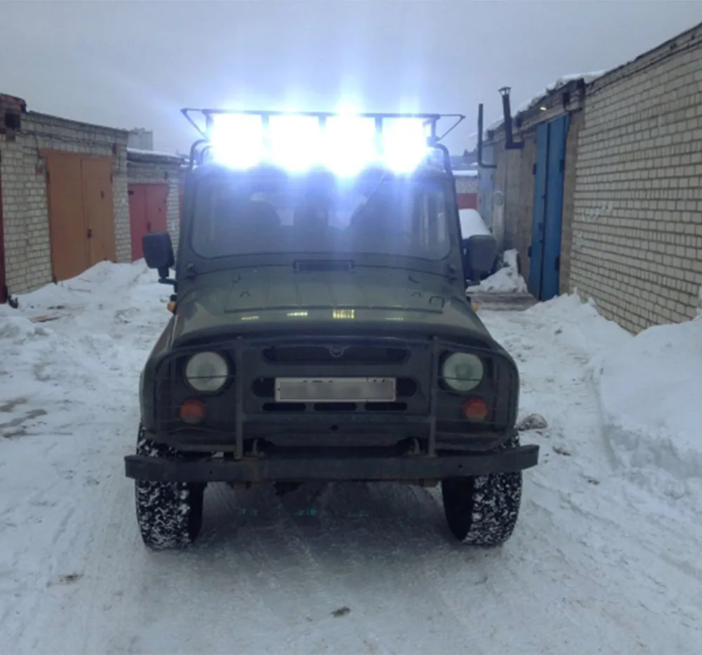 72 Вт внедорожный автомобиль 4WD грузовик Трактор Лодка прицеп 4x4 внедорожник ATV 12 В прожектор светодиодный свет бар светодиодный свет работы