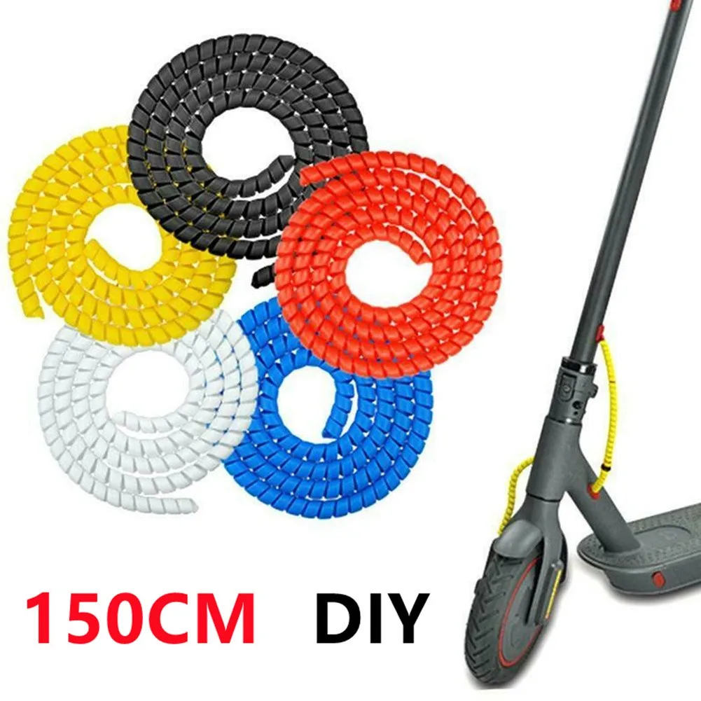 

E-Scooter Brake Line Spiral Protective Cover Tube For Xiaomi M365 Pro 1S Electric Scooter Winding Cable Wire Protector Accessory