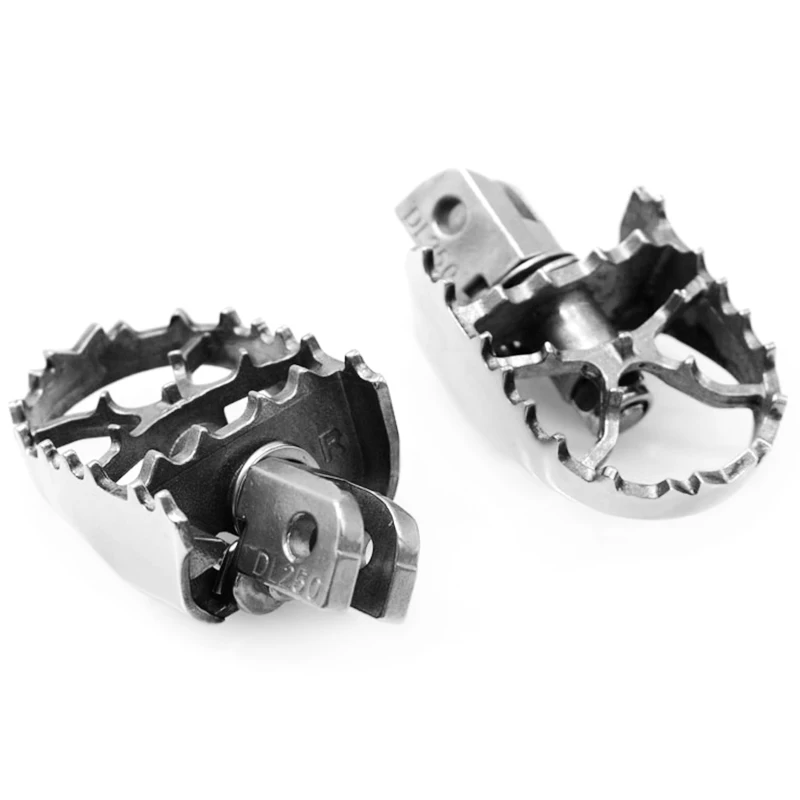Мотоциклетные педали подножки для ног Suzuki GW250 11-17 DL250 17-18 нержавеющая сталь